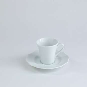 Coffee Cup & Saucer – Flora – 09 cl